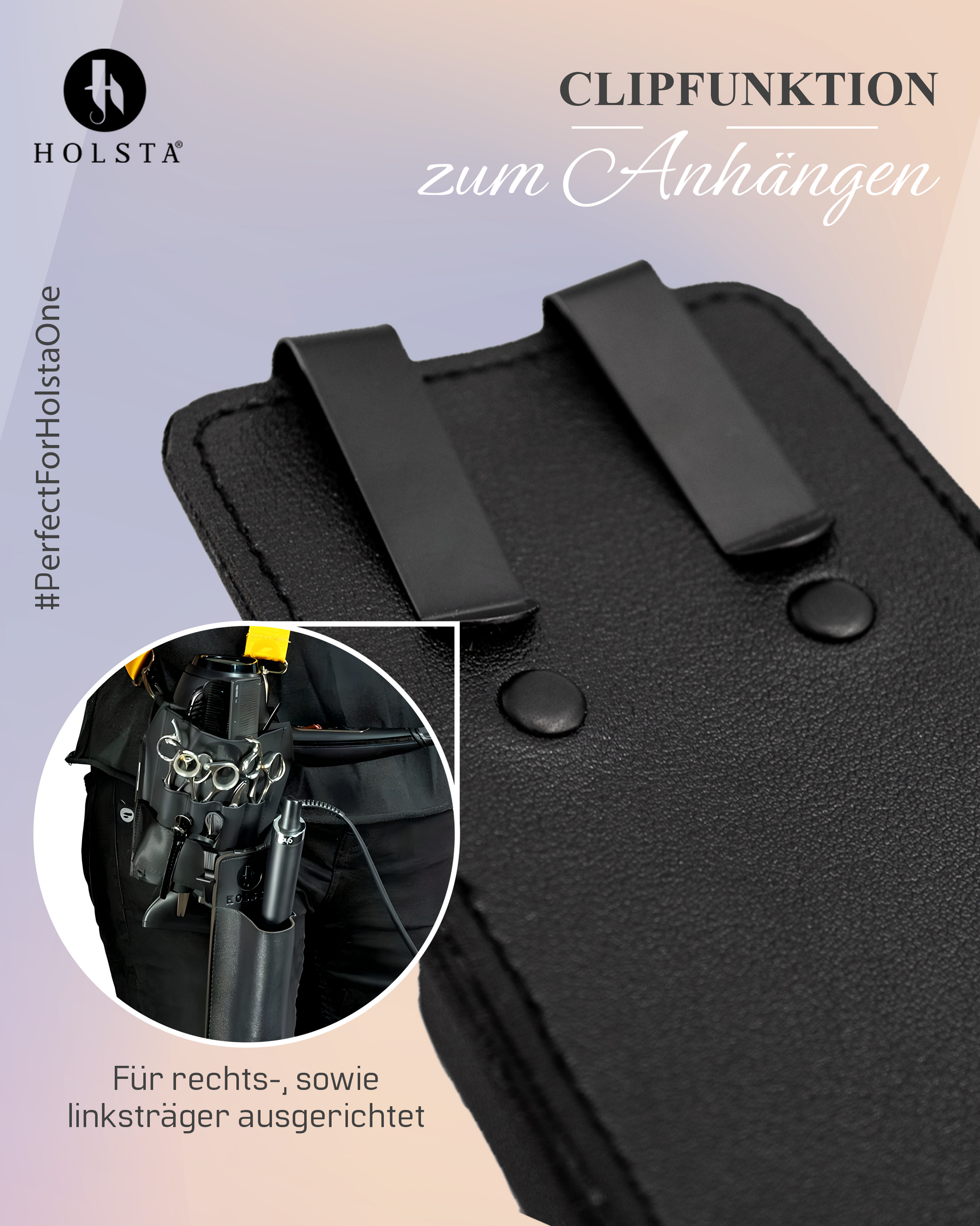 HOLSTA® Wave Lockenstabhalter - 3